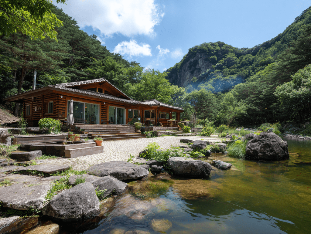 4. 충북 산간 펜션 - 제천