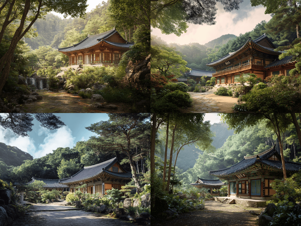 4. 용주사 템플스테이 산책로