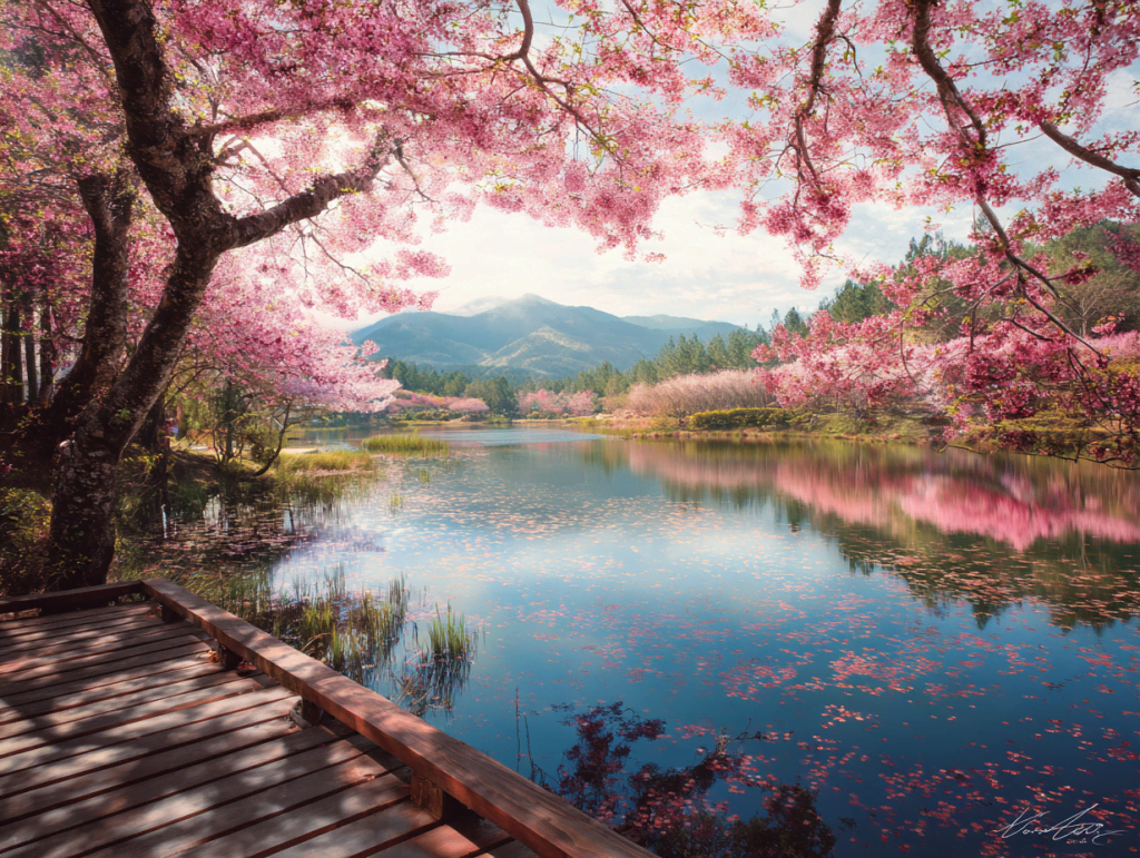 3. 청계호수 수변 산책로