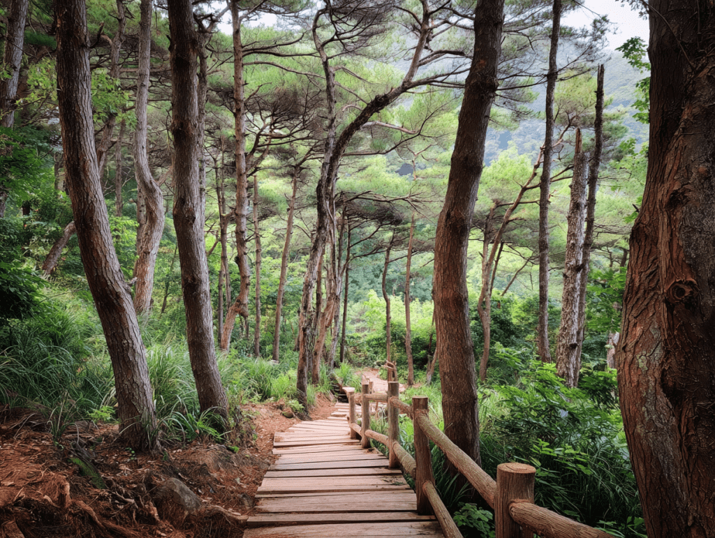 1. 경기도 잣향기푸른숲 힐링 트레킹