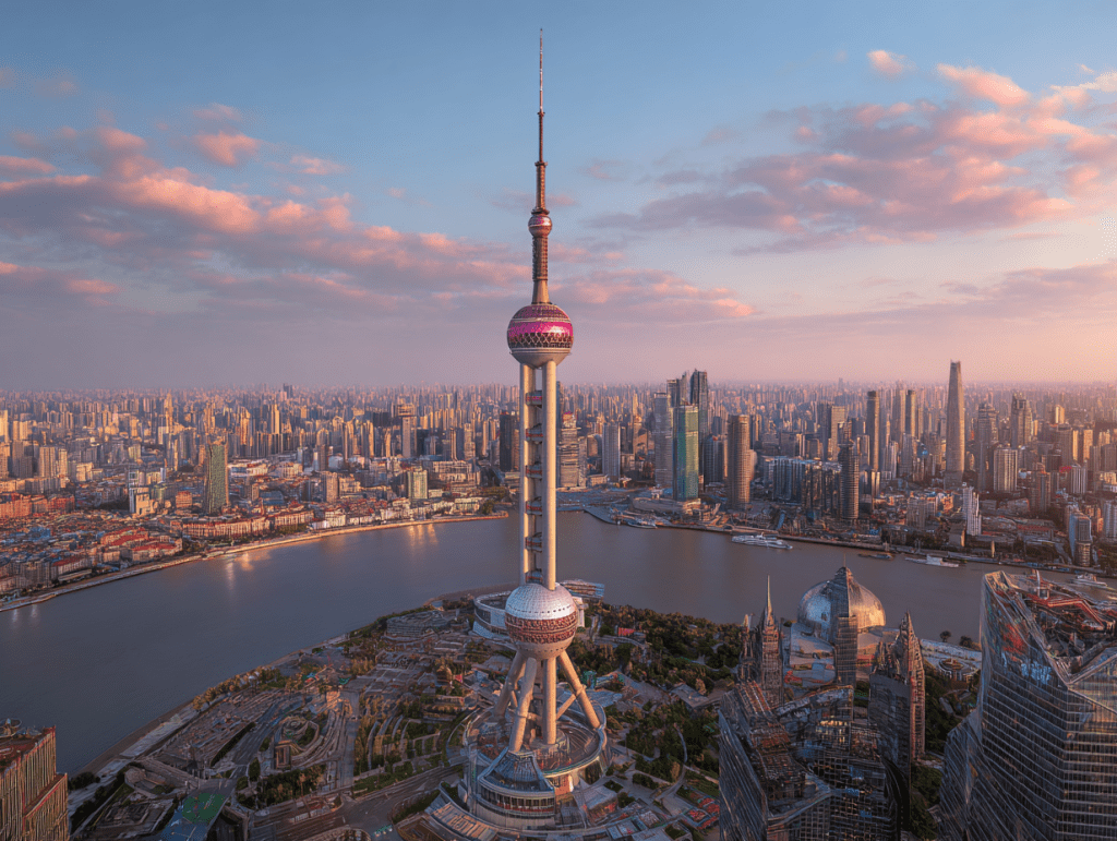 4. 동방명주 타워 - 상하이의 랜드마크