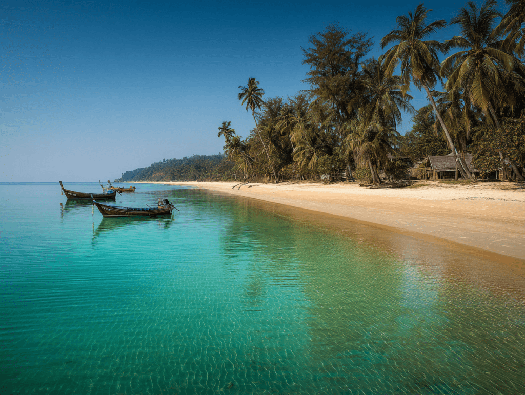 1. 미얀마의 숨은 보석, 응아팔리 해변
