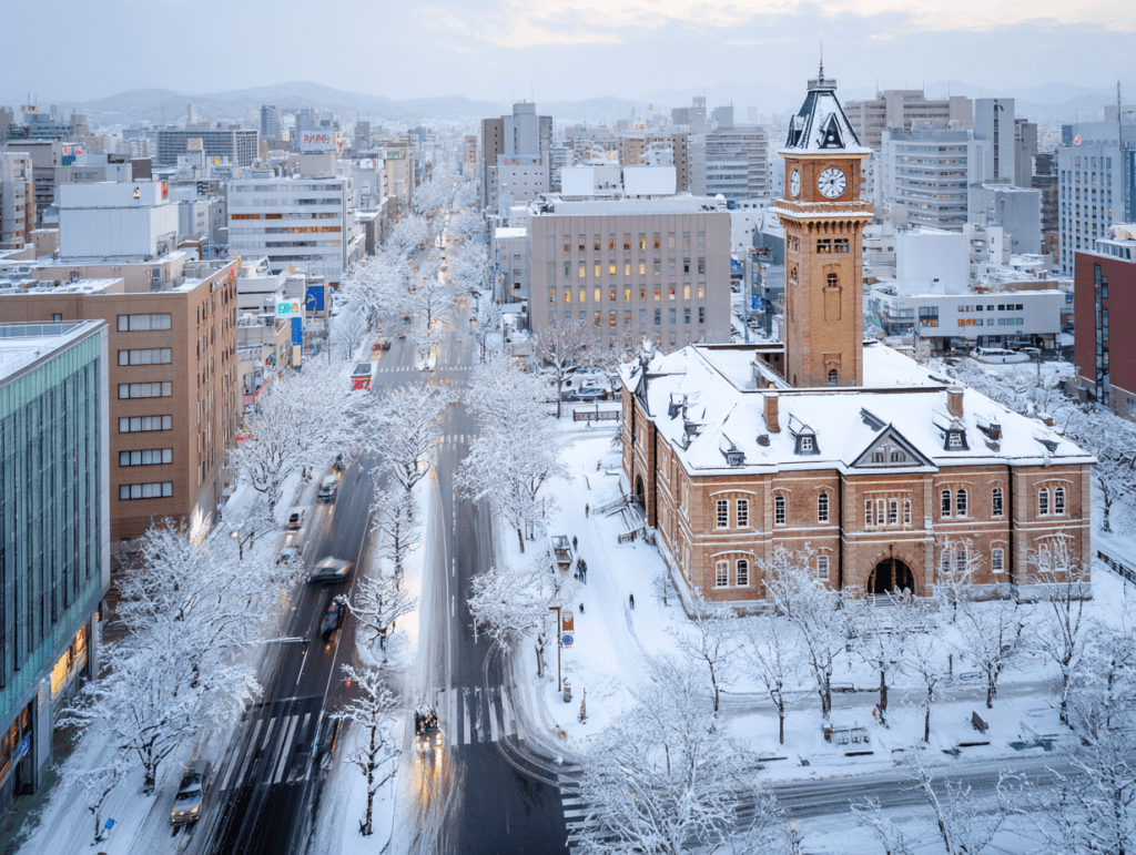 1일차: 삿포로 도착 & 시내 탐방
