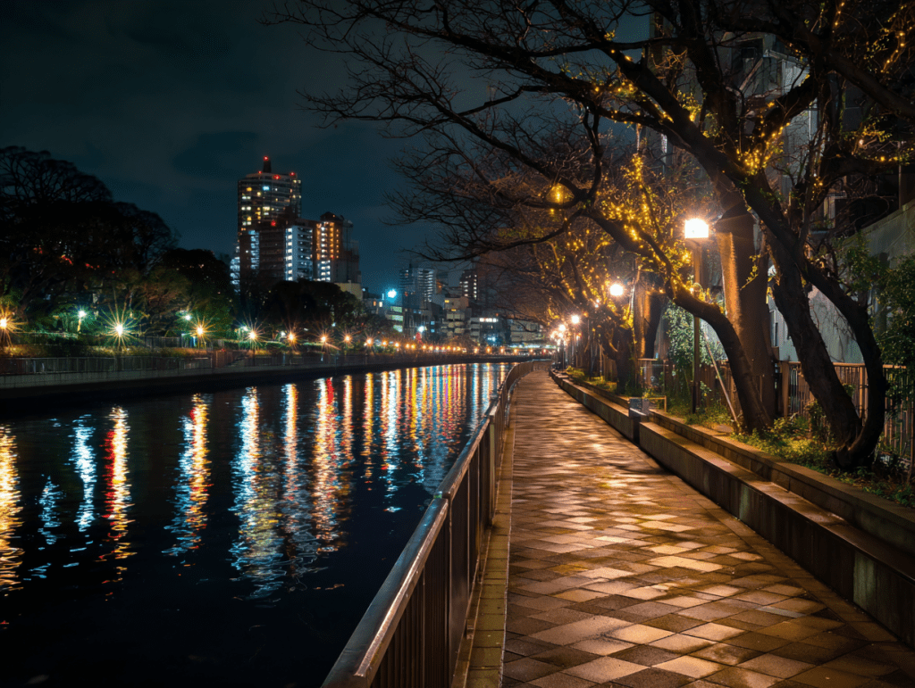 3. 나카스 강변 산책로 - 현지인들의 데이트 코스