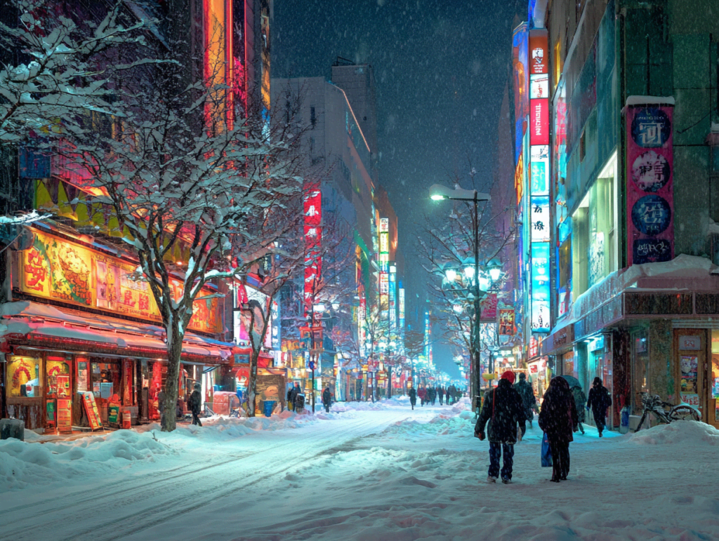 1일차: 삿포로 시내 적응하기