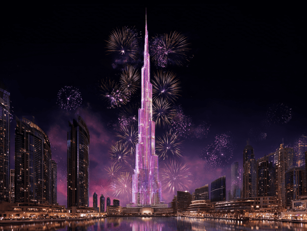 4. 두바이 부르즈 칼리파 - 중동의 화려한 스펙터클
