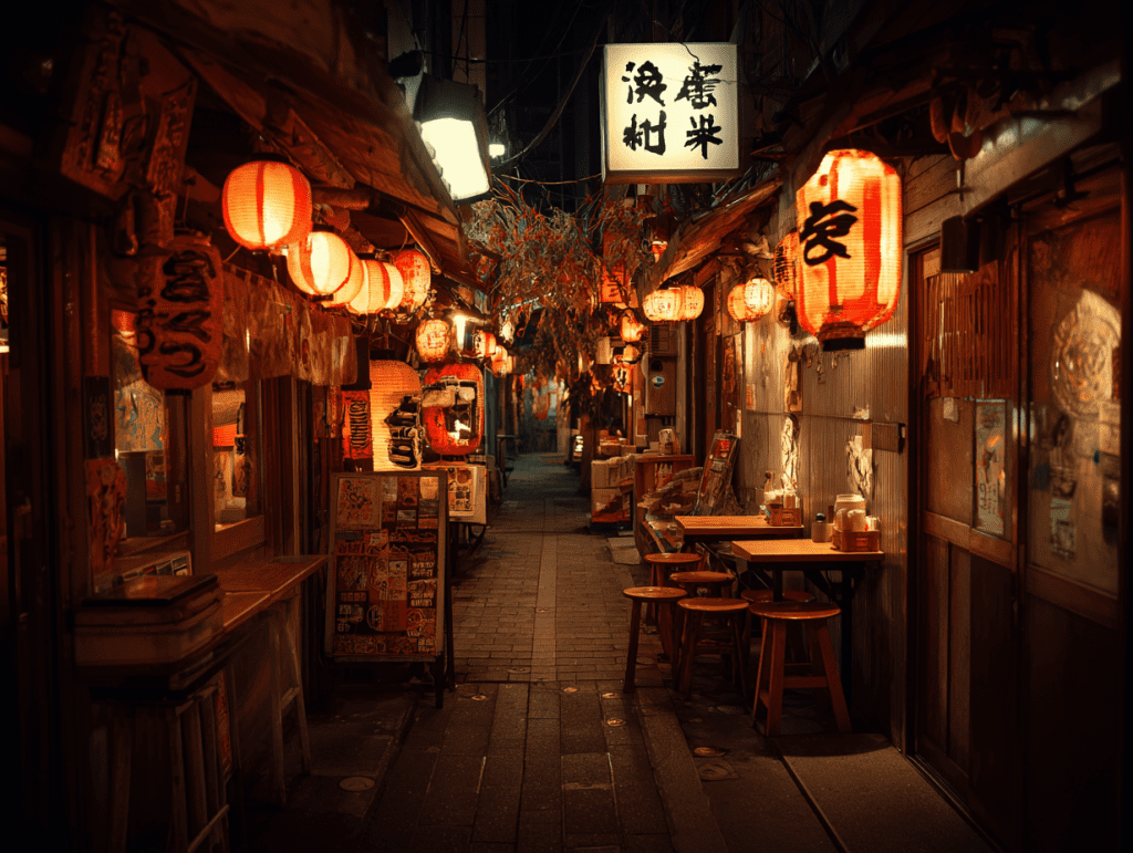 4. 우메다 맛집 거리 - 기타신치