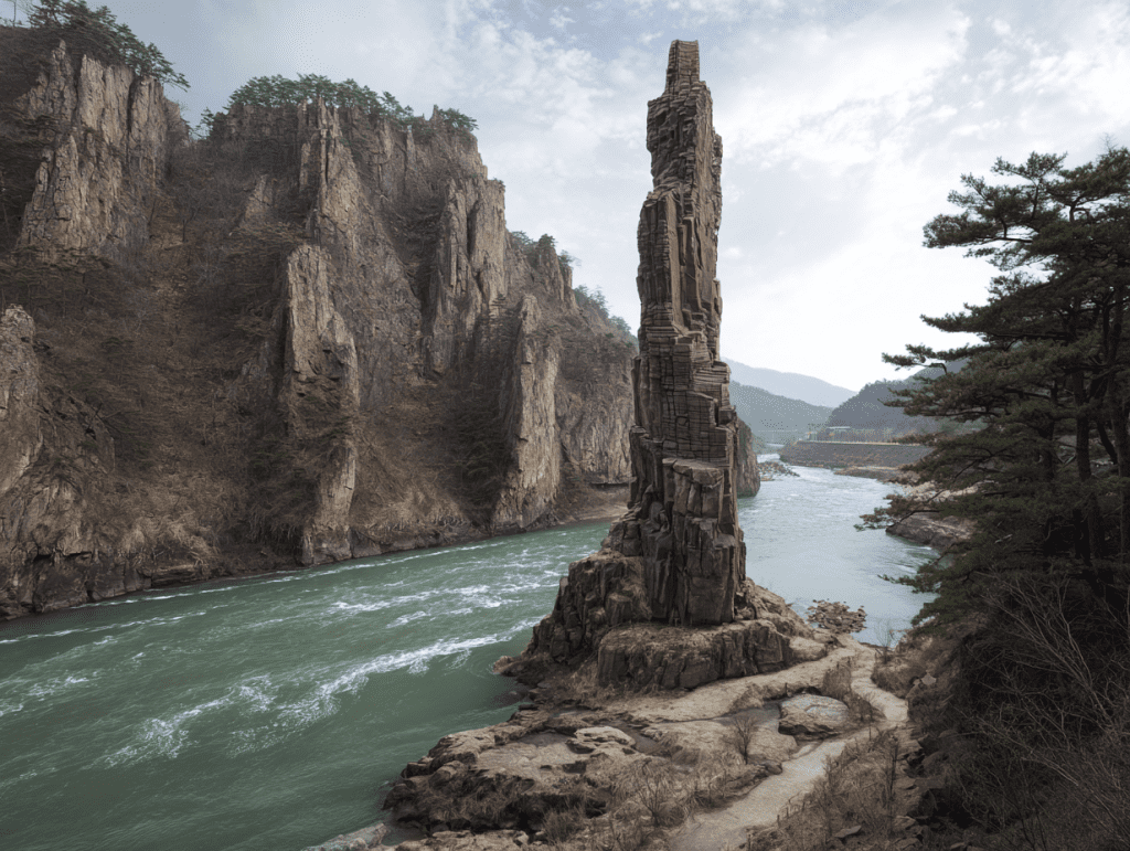 3. 선돌 문화공원 산책로 - 기암괴석의 향연