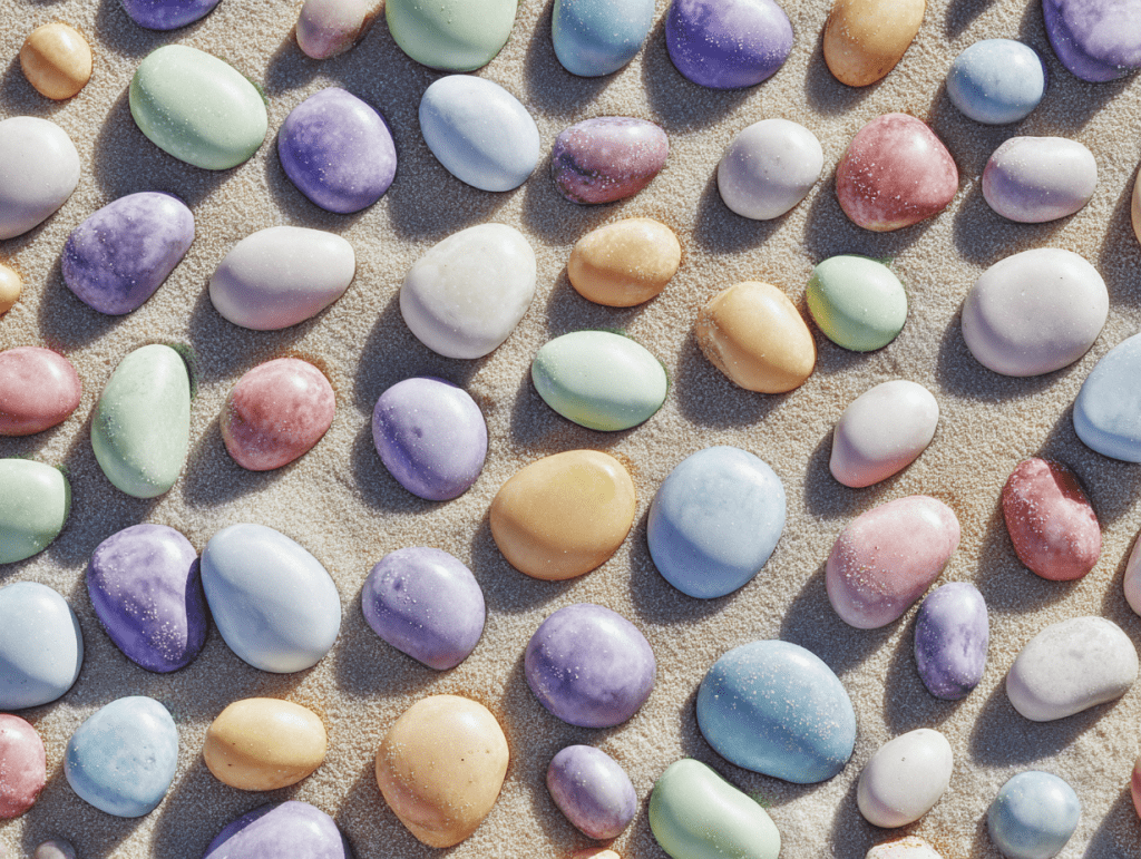 4. 젤리빈 비치, 캘리포니아 - 자연이 만든 젤리빈