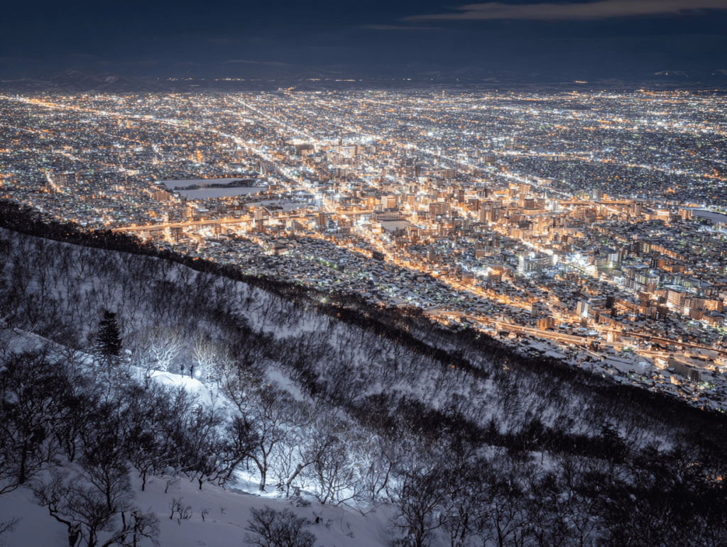 4. 야경이 아름다운 모이와산 전망대