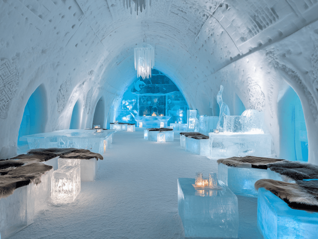 1. 노르웨이의 얼음 호텔, 알타