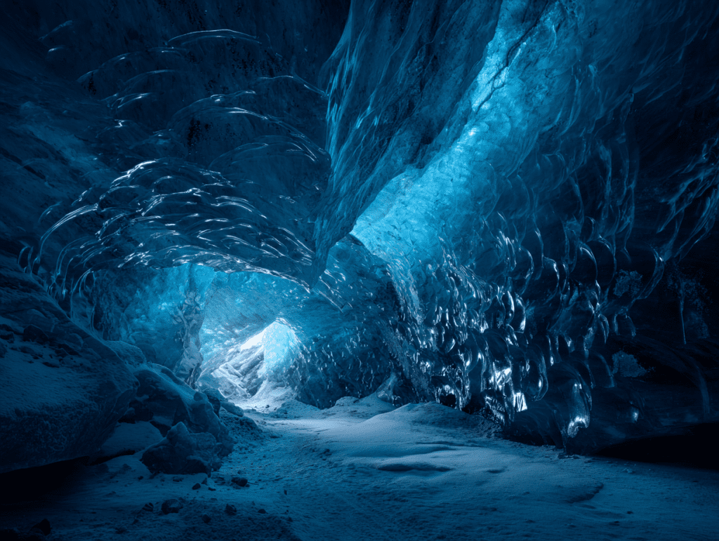 3. 아이슬란드의 얼음 동굴, 바트나요쿨