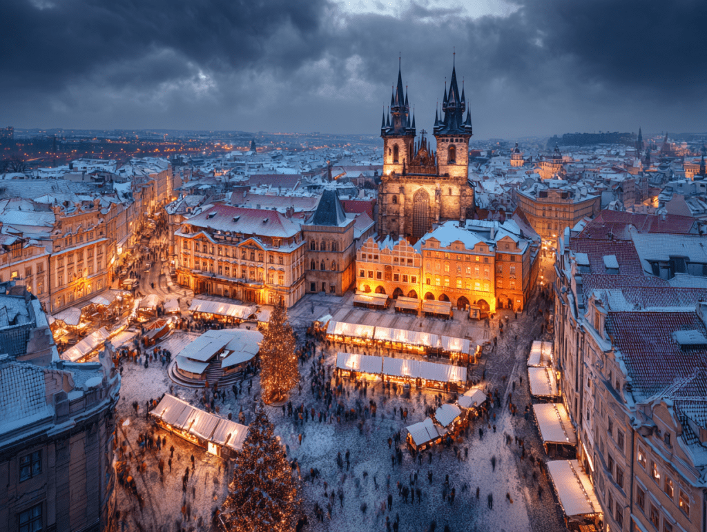 1. 로맨틱 겨울왕국 - 체코 프라하