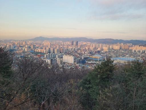 129. 보문산전망대 공사중(2025년 준공예정)